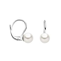 Boucles d'oreilles Orelù Femme in Or blanc Perla 001049A - 001049A